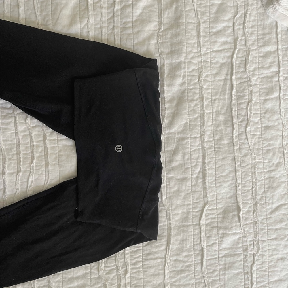 Lululemon leggings black high rise